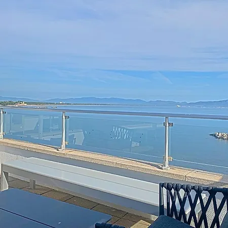 Apartment Luxe Penthouse Centrum 300m Strand-8pax Wifi 2parking L'Escala